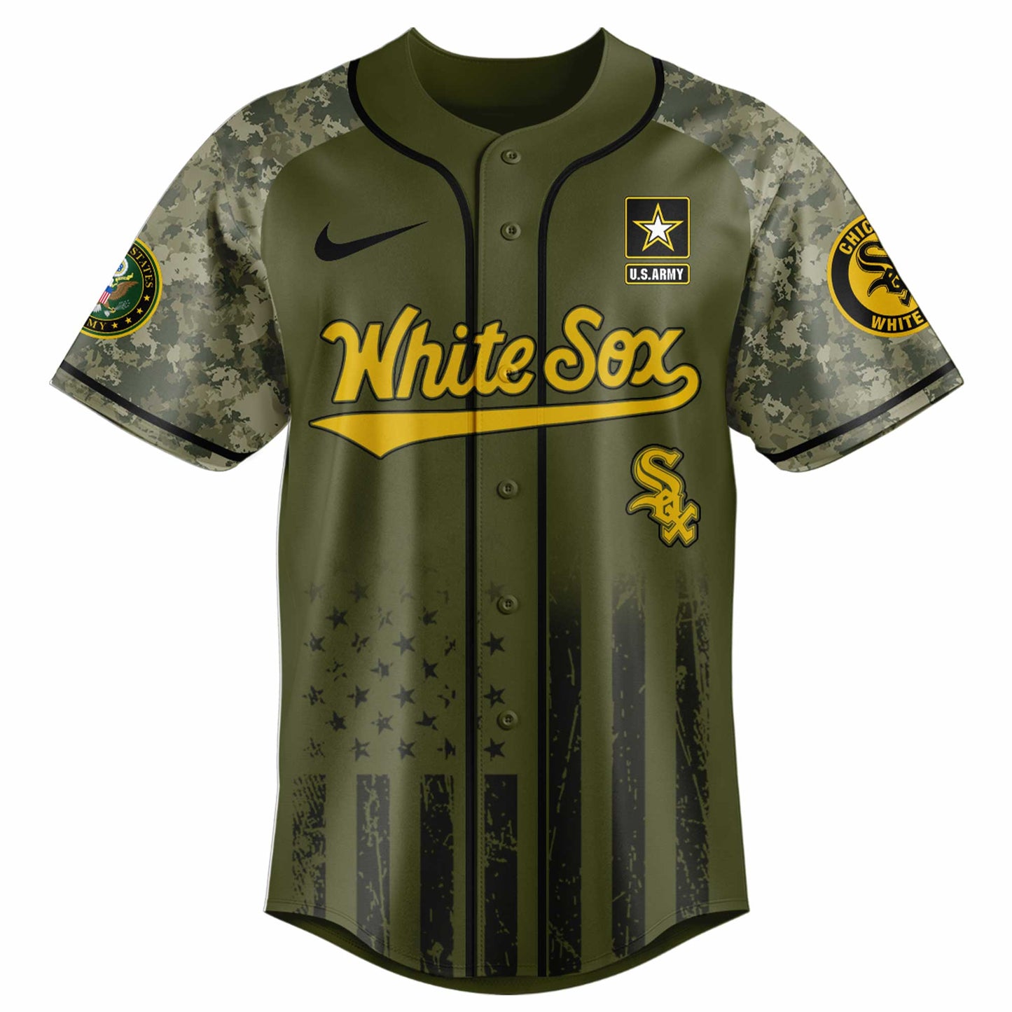 Chicago White Sox MLB x 250 U.S. ARMY Jersey 03