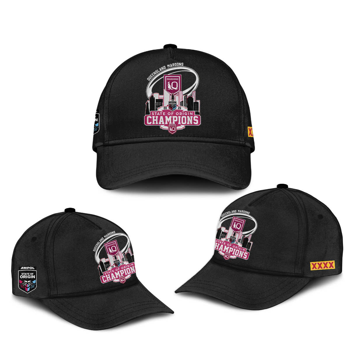Queensland Maroons Polo & Cap Champion