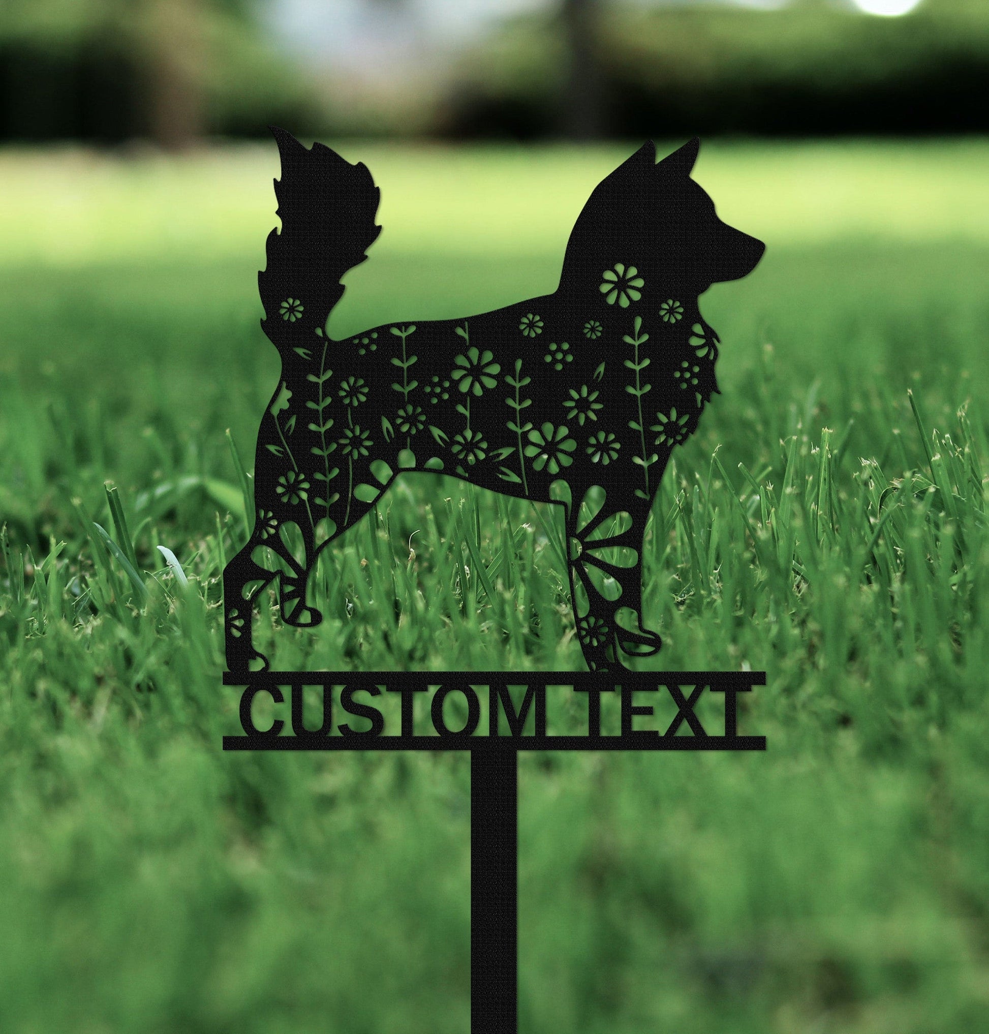 Custom Husky Memorial Stake Sign,Pet Grave Markers Sign, Metal Sign With Stake,Pet Loss Gift,Sympathy Sign, Remembrance Stake