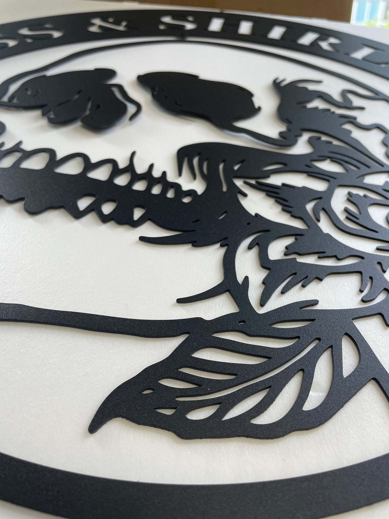 Custom Sugar Skull Metal Sign,Personalized Skull Wall Art For room Decor,Man Cave Decor,Skull Metal Art,Skull Name Sign,Skull Wall Hanging