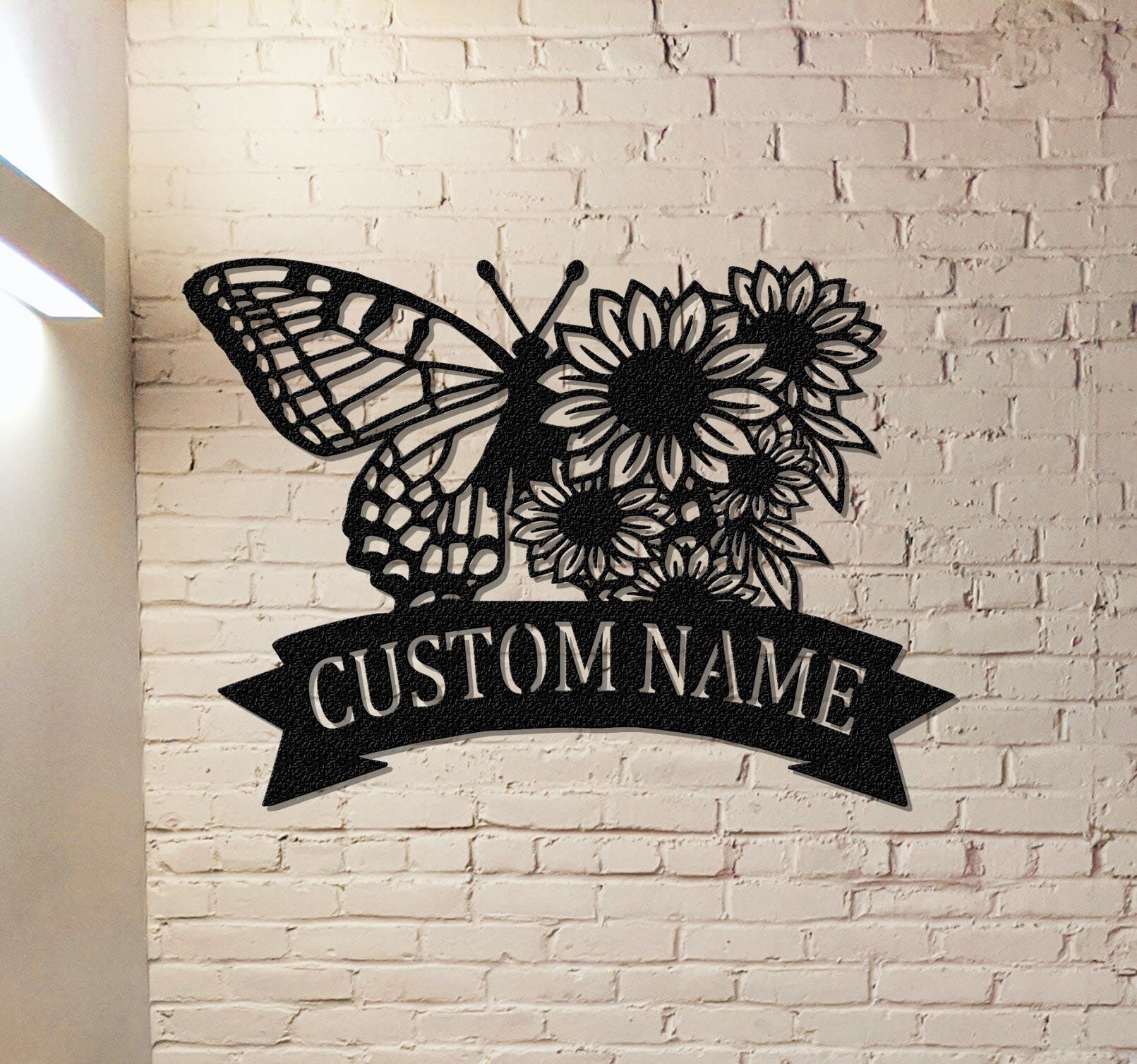Custom Garden Sign,Garden Wall Art,Garden Metal Sign,Garden Decor,Personalized Gardener Name Sign,Gift for Grandma,Metal Yard Decor