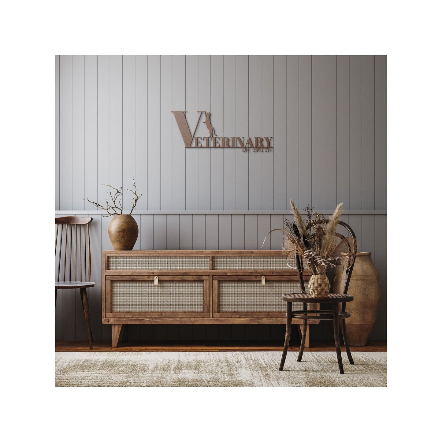 Veterinary Clinic Metal Wall Art, Veterinary Gift, Personalized Vet Gift, Veterinary Art, Gift For Veterinarian, Vet Room Decor