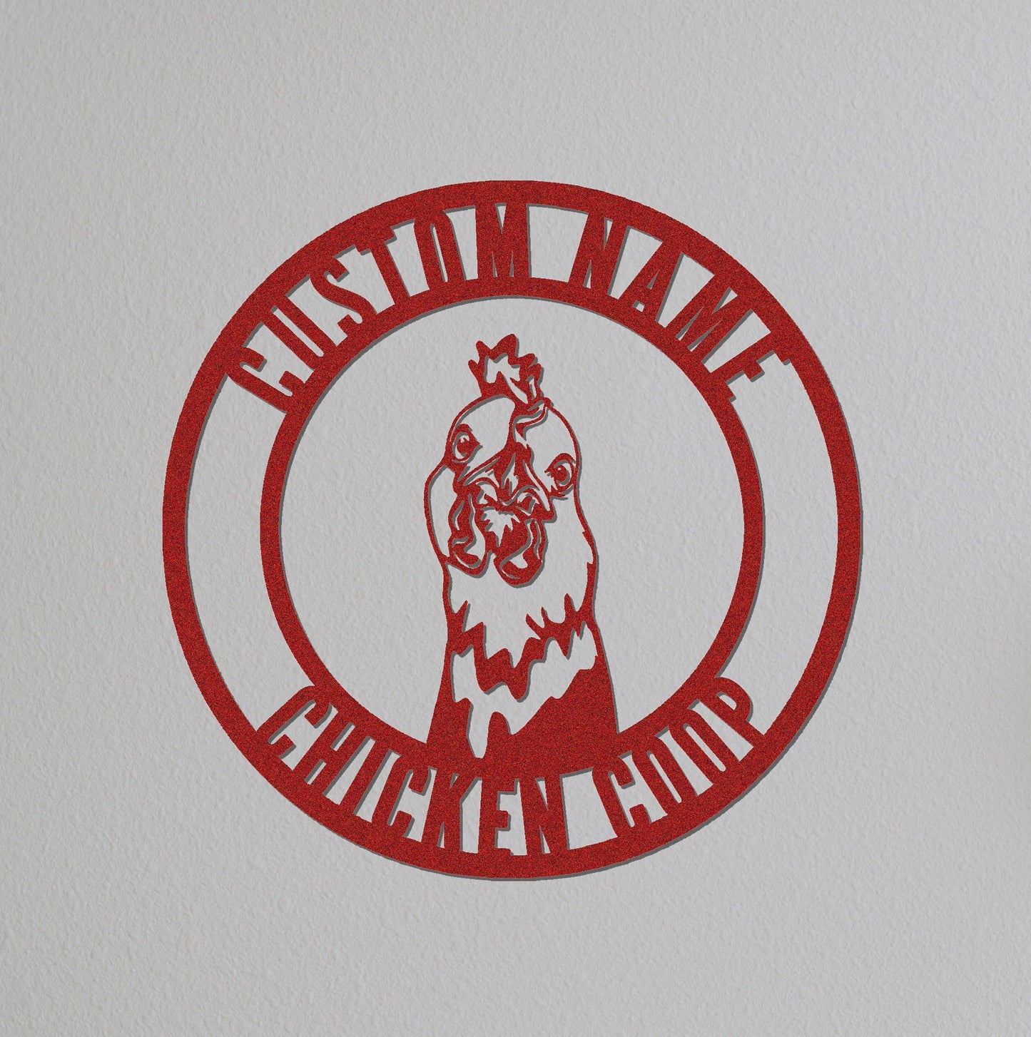 Chicken Coop Sign,Chicken Coop Decor,Custom Chicken Coop Sign Name,Gift For Farmer,Hen House Sign,Chicken Farm House Decor,Ranch Decor