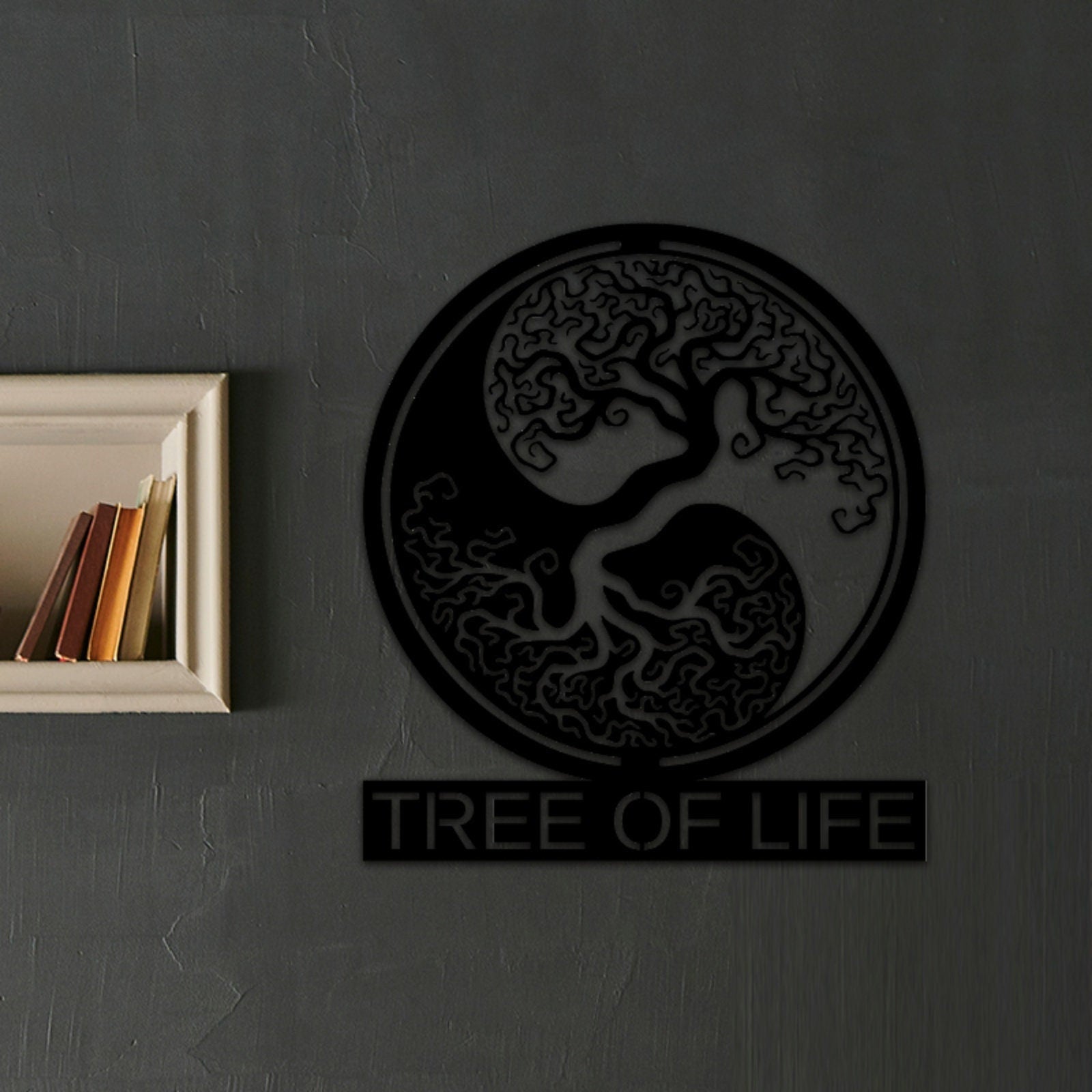 Custom Tree of Life Wall Art,Personalized Family Name Sign,Housewarming Gift,Living Room Decor,Front Door Decor,Family Tree Name Sign