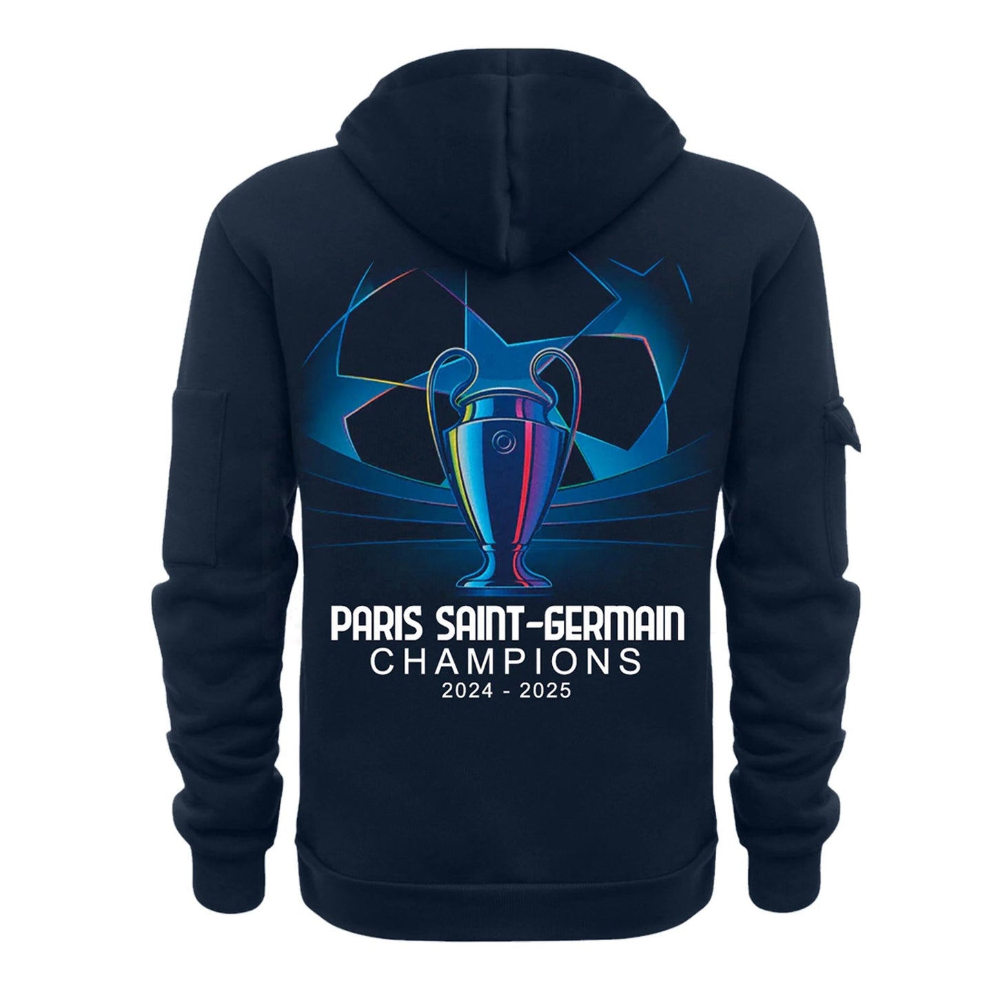 Paris Saint-Germain F.C Champions League Winner 2025 Half Zip Hoodie