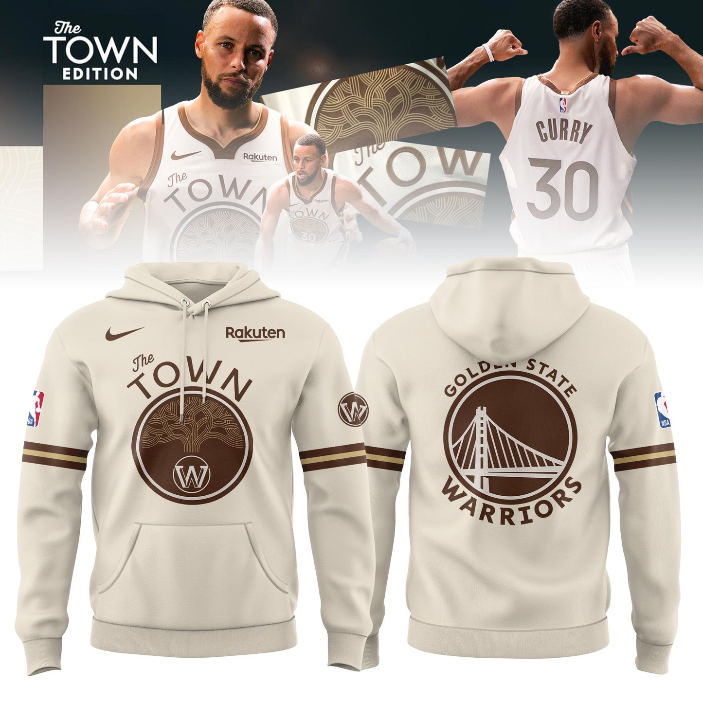 Golden State Warriors 2025-26 City Edition Hoodie