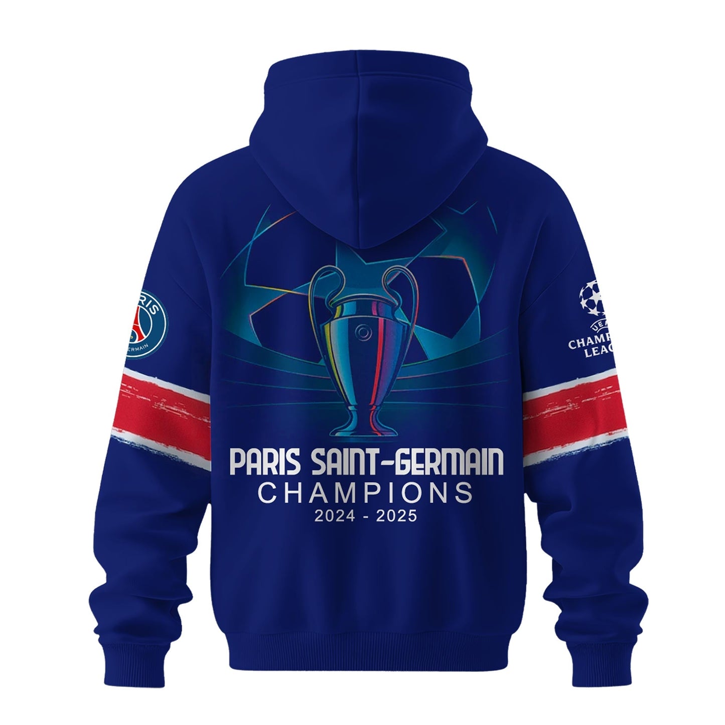 Paris Saint-Germain F.C Champions League Winner 2025 Hoodie