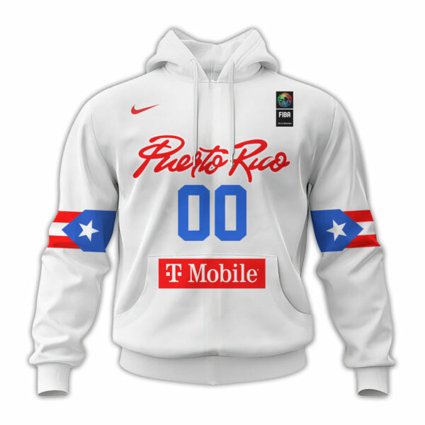 Puerto Rico Men’s National Basketball Team – 2025 FIBA Hoodie Custom