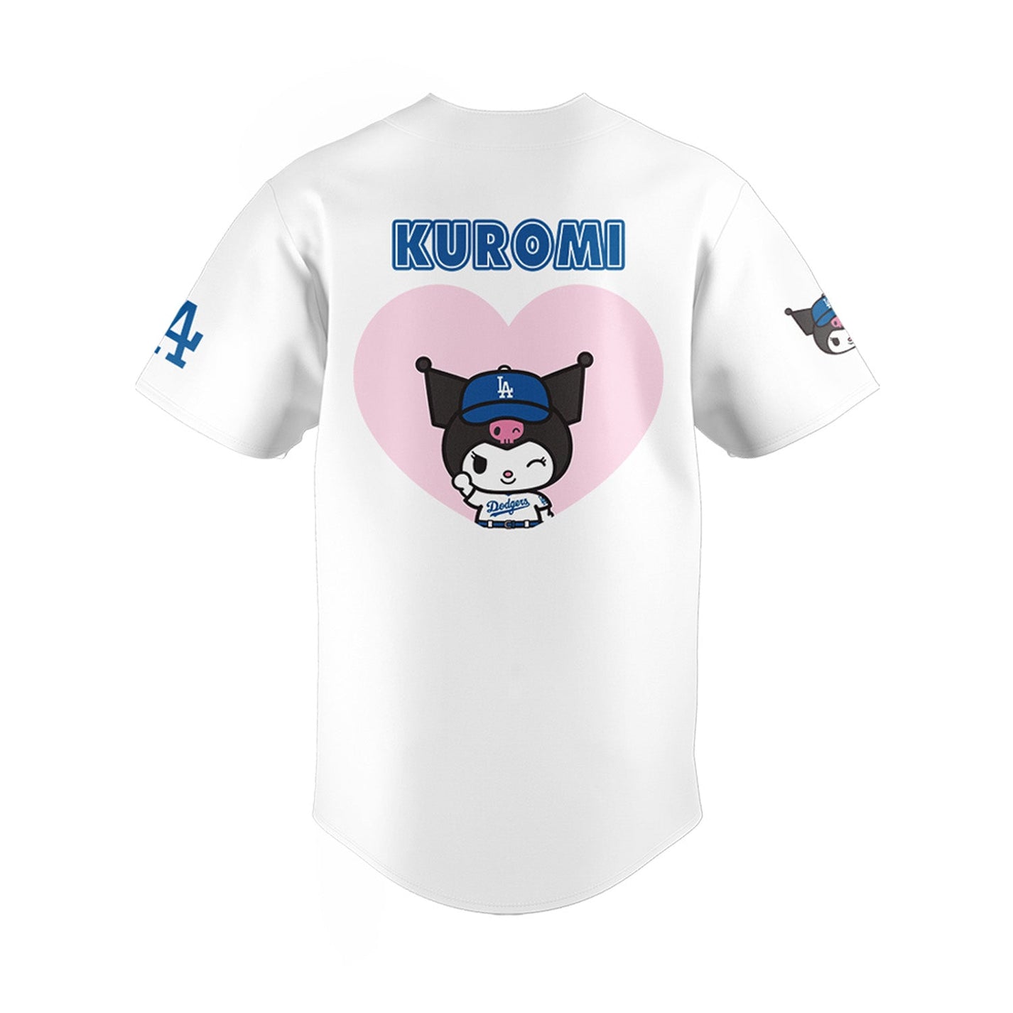 Exclusive Dodgers x KUROMI HELLO KITTY Night Jersey