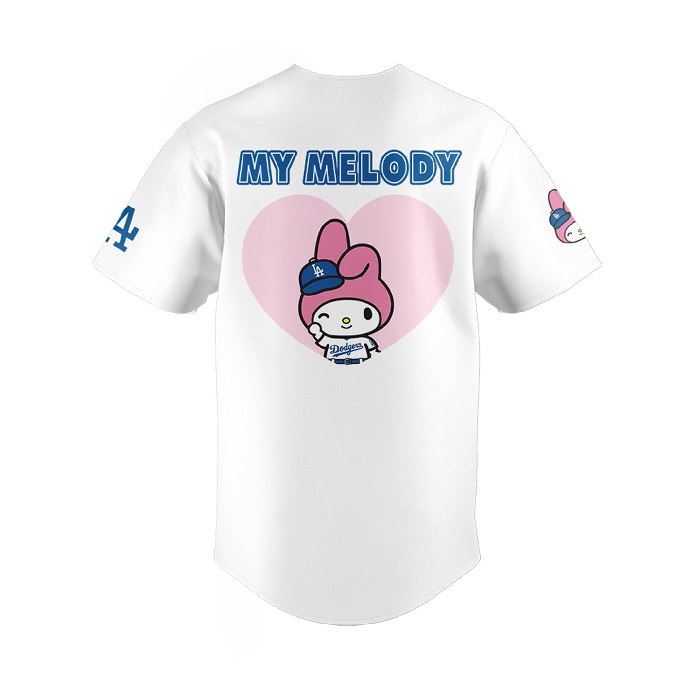 Exclusive Dodgers x MY MELODY HELLO KITTY Night Jersey