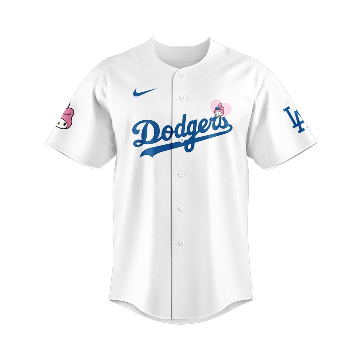 Exclusive Dodgers x MY MELODY HELLO KITTY Night Jersey