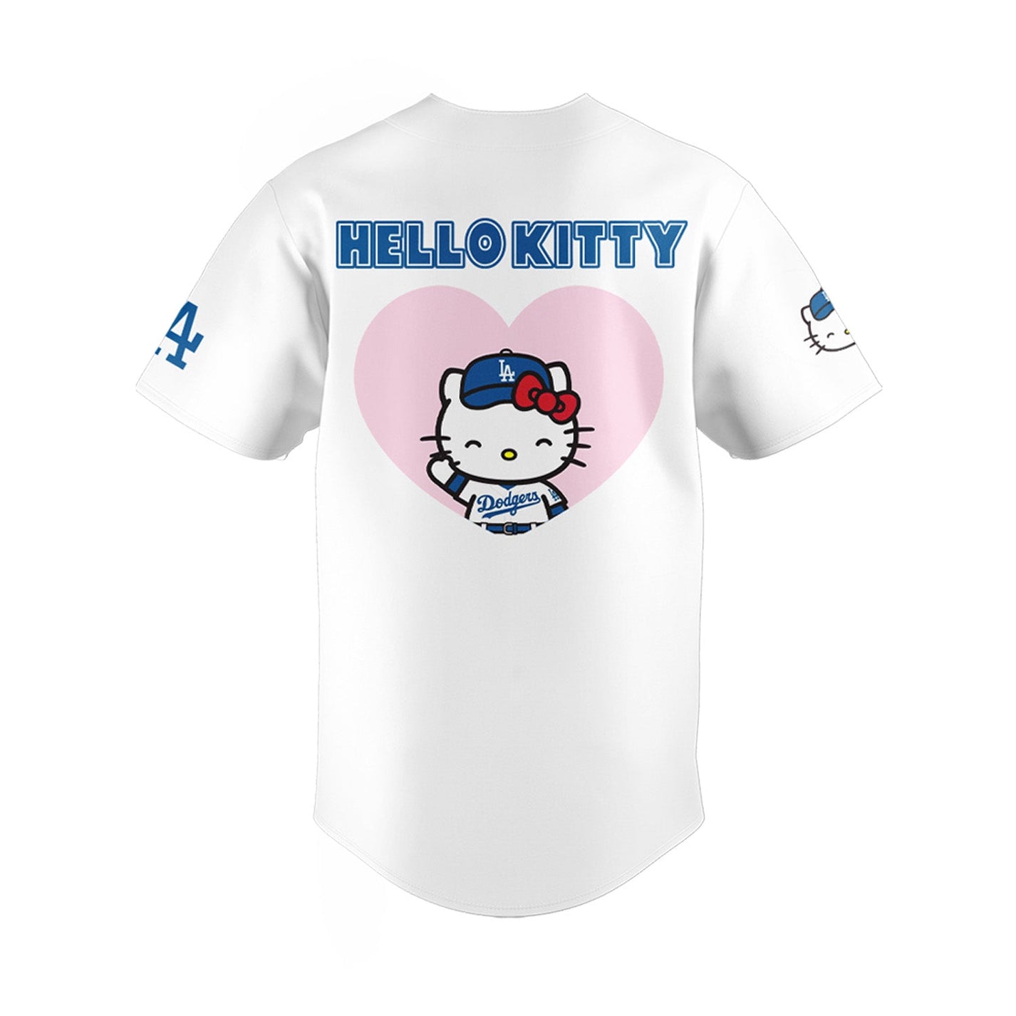 Exclusive Dodgers x HELLO KITTY Night Jersey