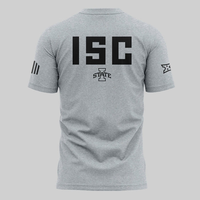 Special New 2025 ISC Logo Tshirt In Grey