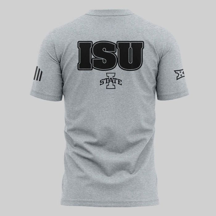Special New 2025 ISU Logo Tshirt In Grey