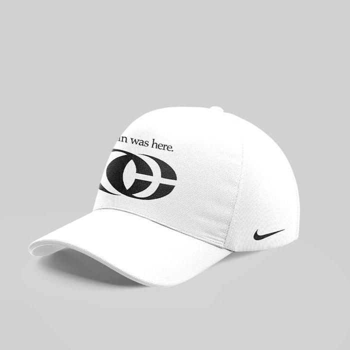 Caitlin Was Here - Caitlin Clark Signature Nike Swoosh Logo T-shirts V3 (White)