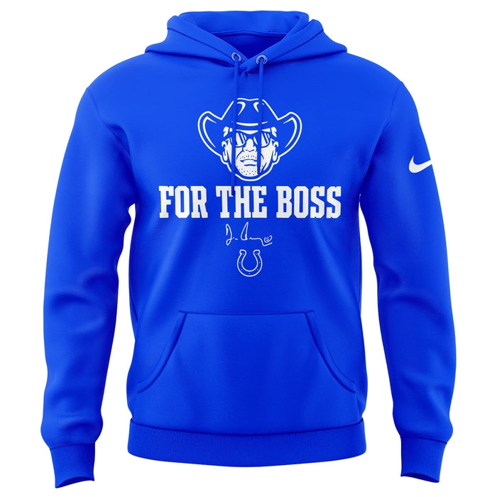 Limited Edition Indianapolis Colts “For the Boss” Hoodie