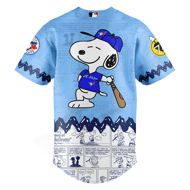 Blue Jays x Peanuts Day Baseball Jersey
