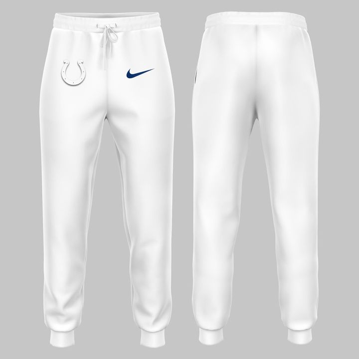 Indianapolis Colts "White Out" Baseball Jersey V2