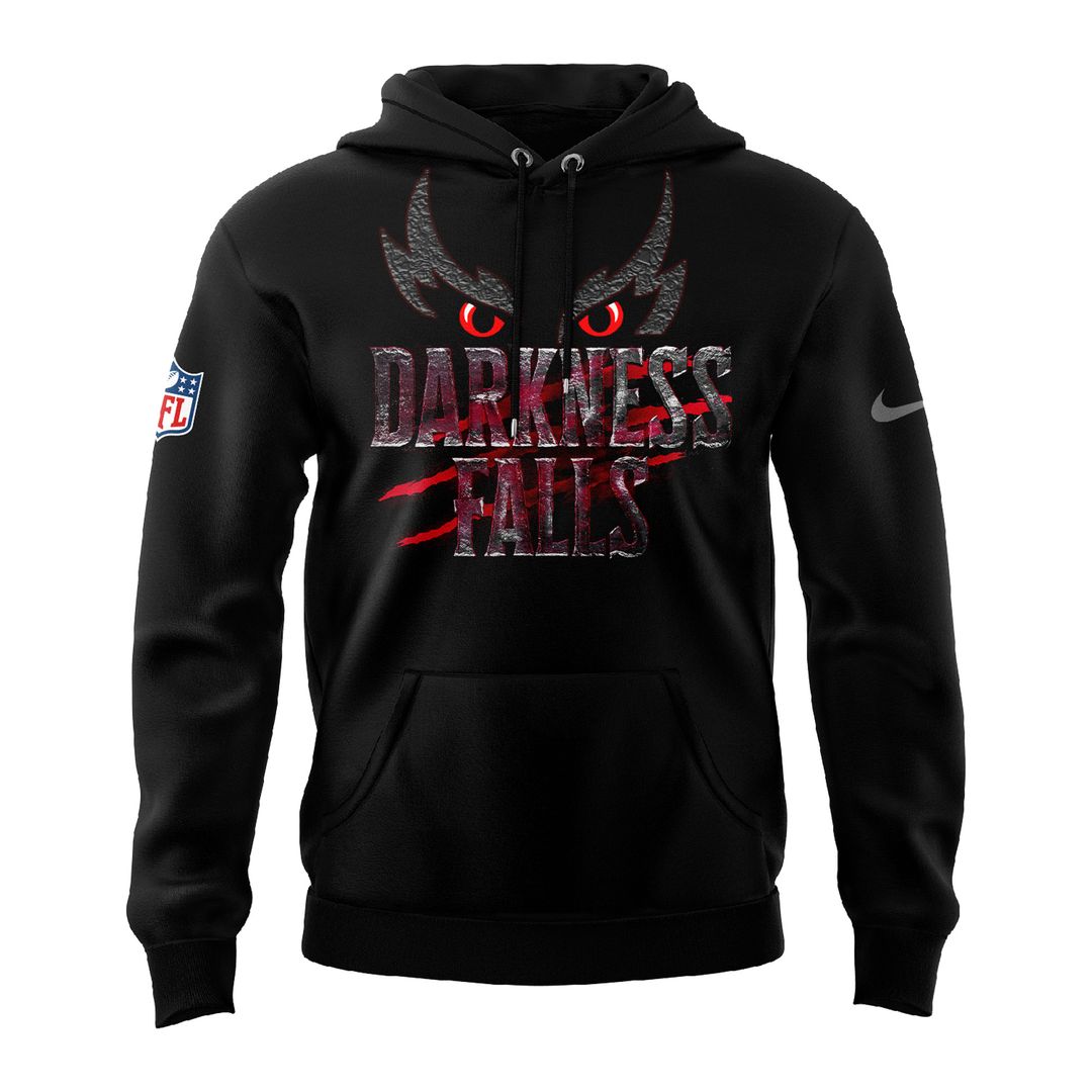 Baltimore Ravens Darkness Falls 2025 Hoodie