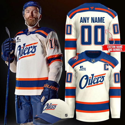 Edmonton Oilers Captain Jersey (Custom)