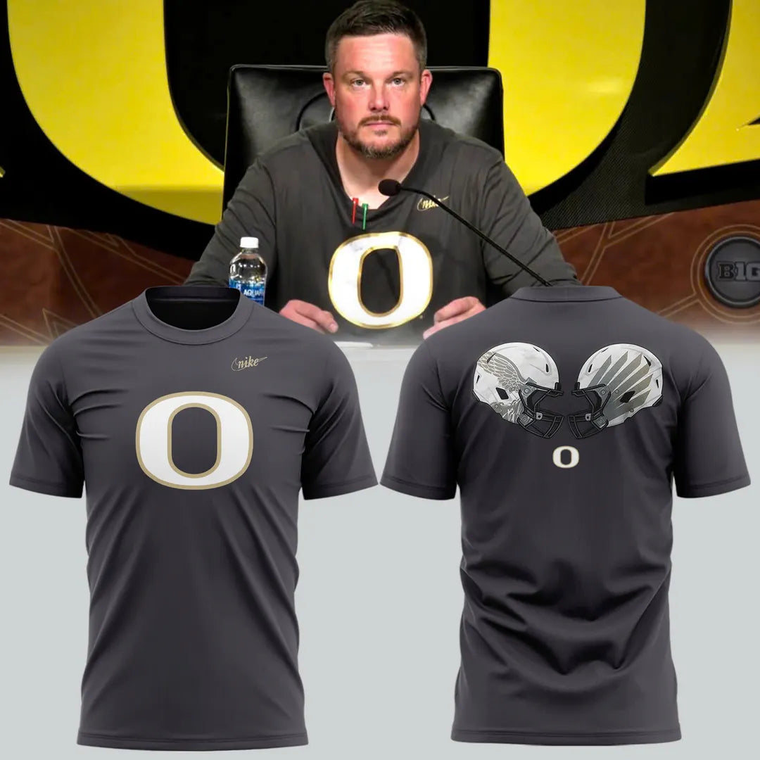 Special Oregon Ducks Primetime Evergreen Logo T-shirt