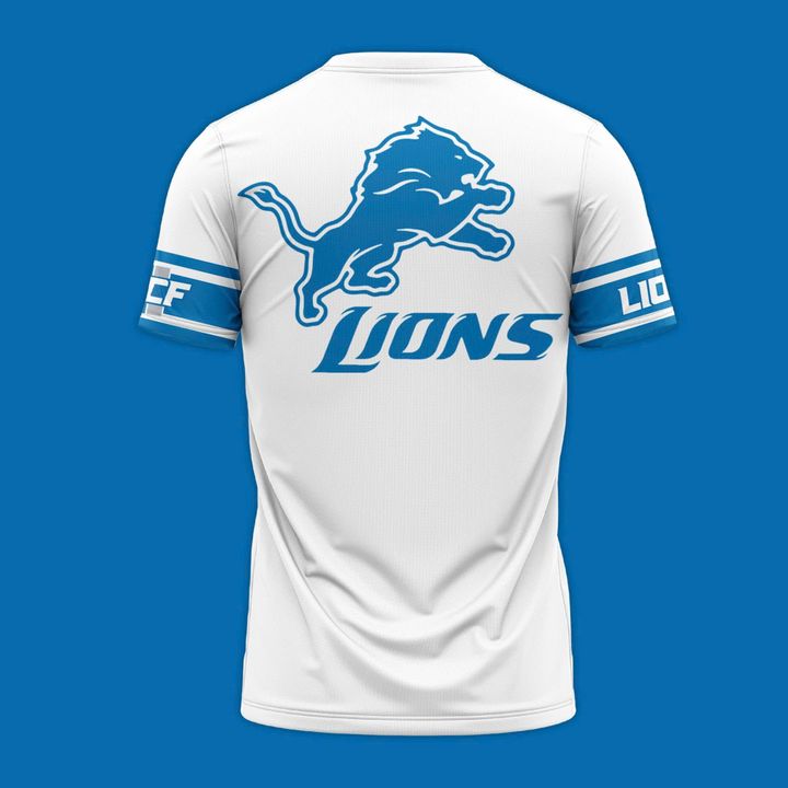 Men's Detroit Lions Nike 2025 Icy White Limited T-shirt