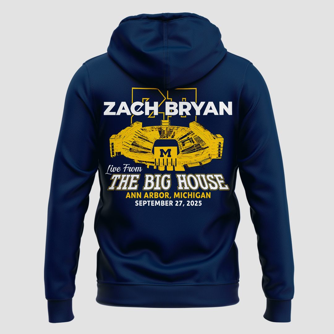 Zach Bryan Tour Michigan Limited Edition 2025 Hoodie
