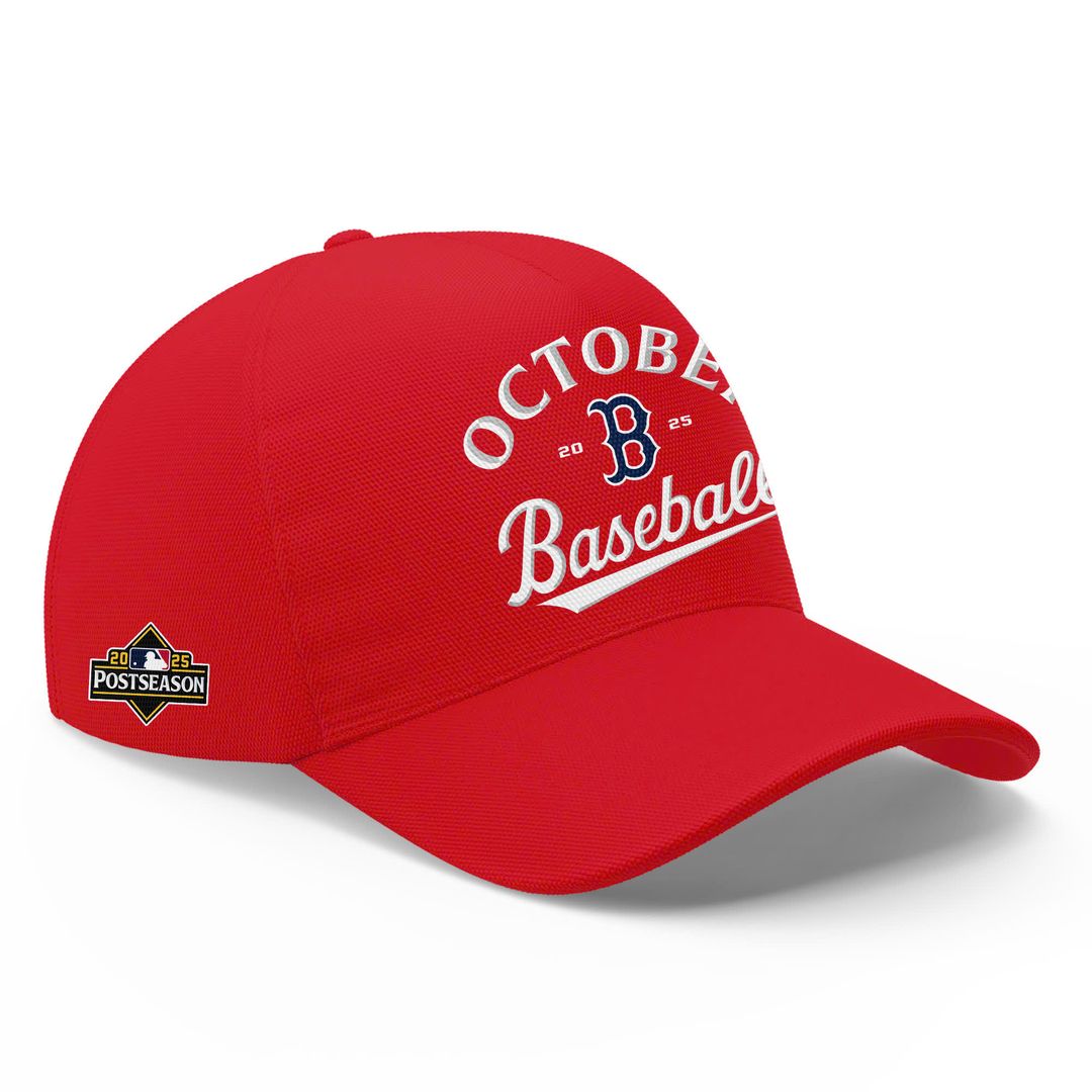 Special October Baseball Post Season 2025 Red Sox Hoodie