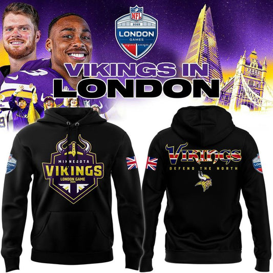 Minnesota Vikings NFL London game Limited Hoodie