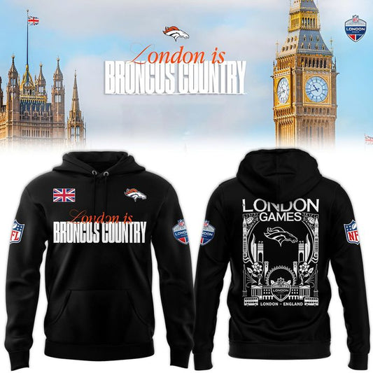 Denver Broncos NFL London game 2025 Limited Hoodie