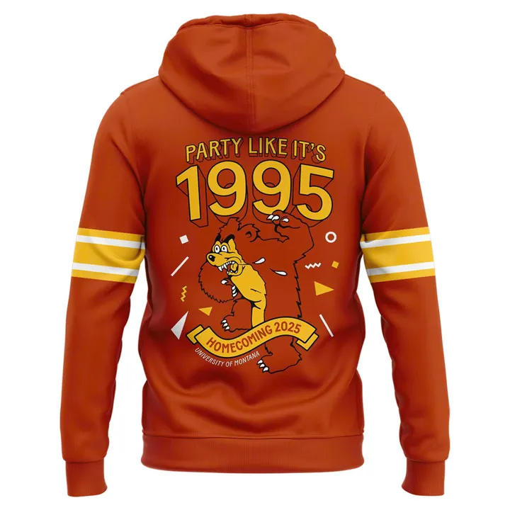Exclusive Edition Montana Griz 1995 Anniversary Edition Uniforms Hoodie