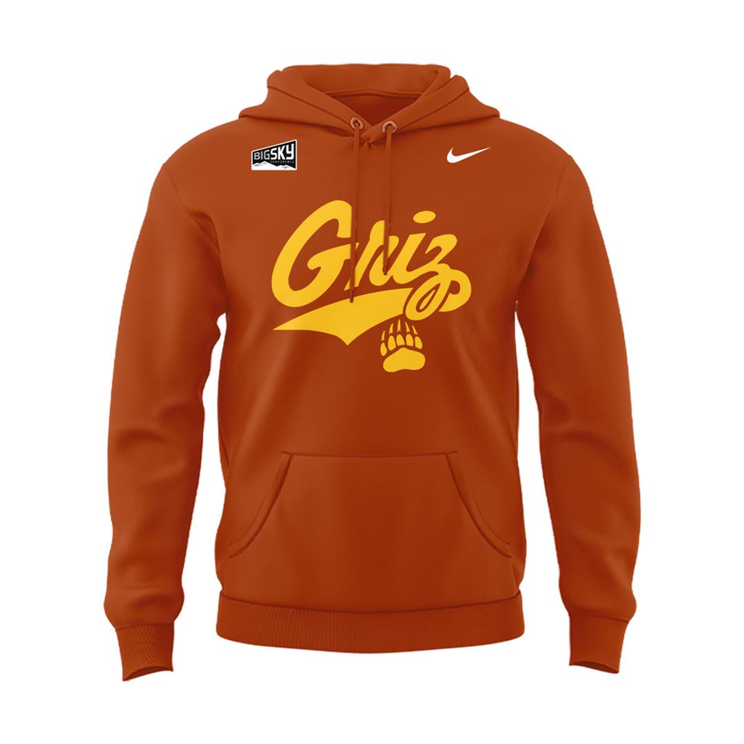1995 Montana Grizzlies Throwbacks Uniform Hoodie
