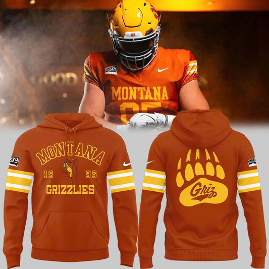 Exclusive Edition Montana Griz 1995 Anniversary Edition Uniforms Hoodie