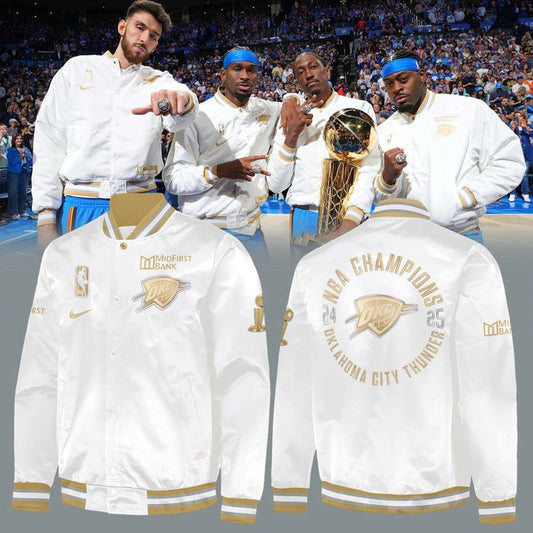 OKCThunder 2025 Ring Ceremony Jacket