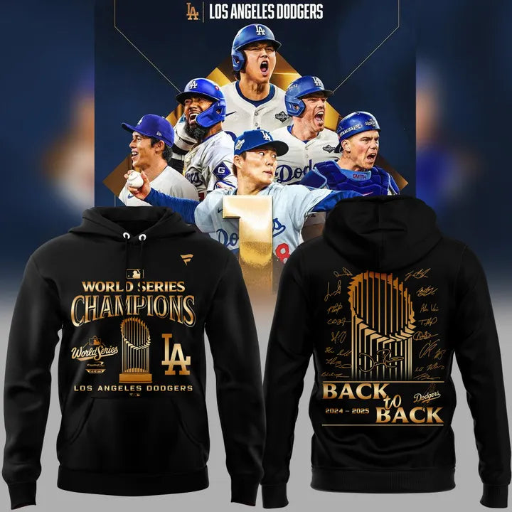 LA Dodgers – 2025 World Series Champions Limited Edition Combo Hoodie