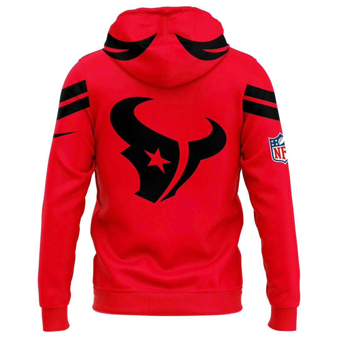 Houston Texans Battle Red 2025 Combo Hoodie