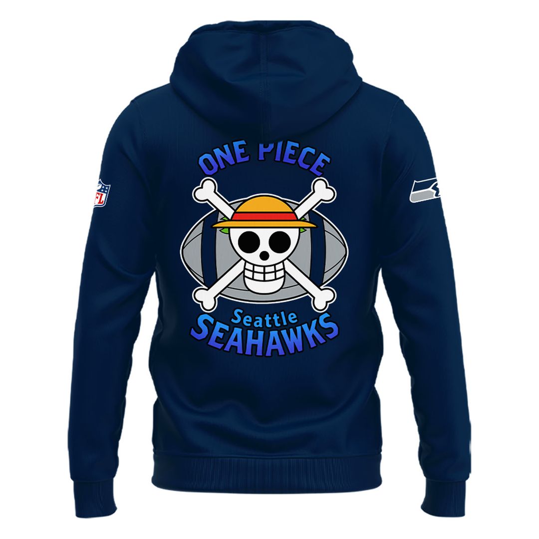 Seattle Seahawks x One Piece 2025 Hoodie