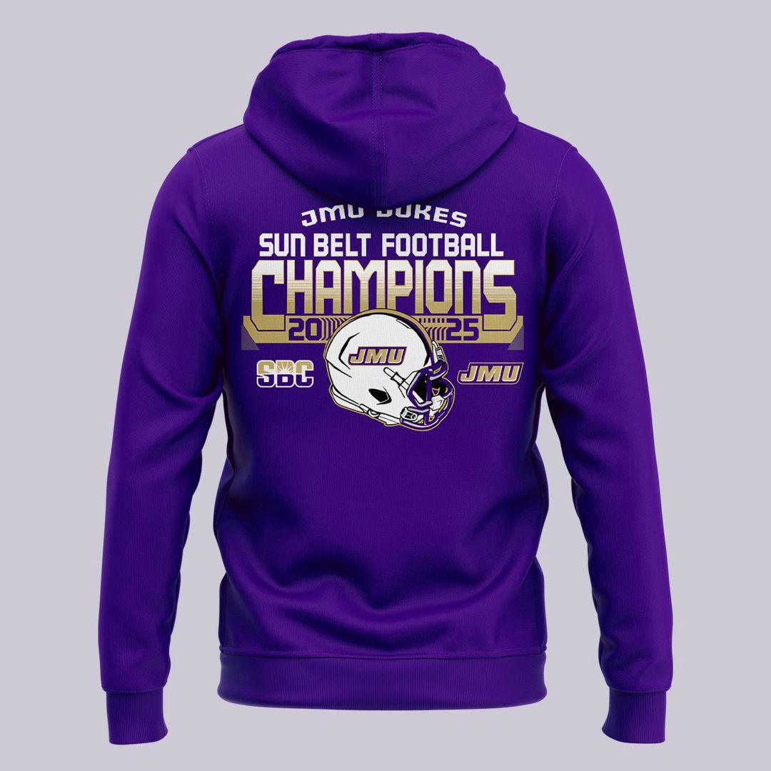 2025 limited edition Hoodie JMU Football Champions for fans