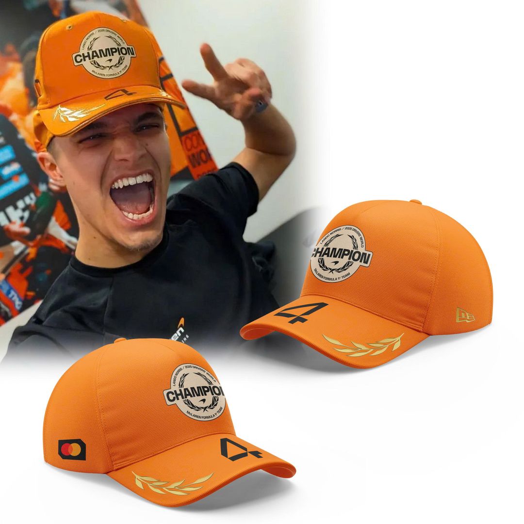 Limited Edition 2025 Lando Norris World Champions Combo Hoodie