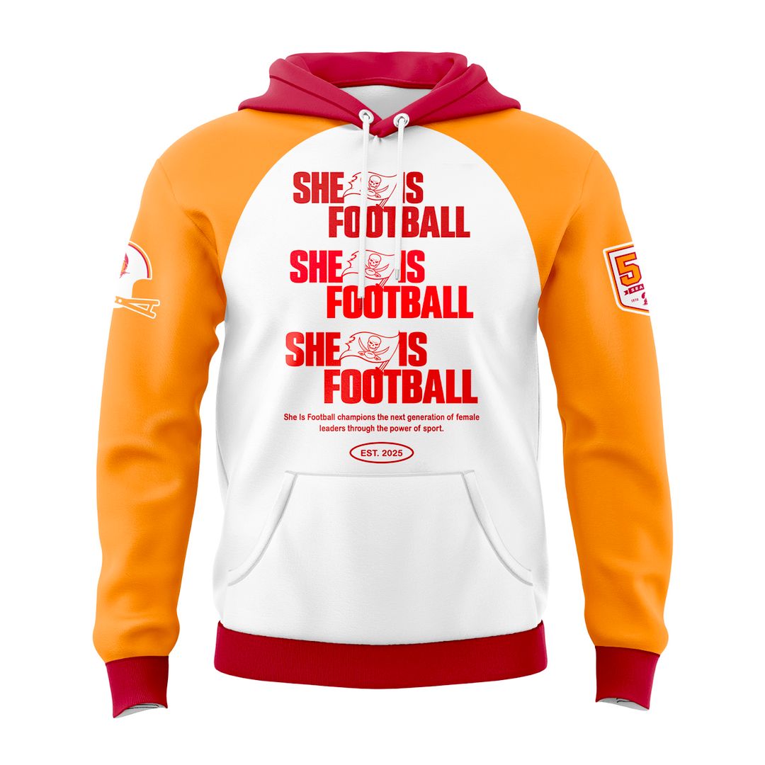 Tampa Bay Buccaneers Back to Creamsicle 2025 Hoodie