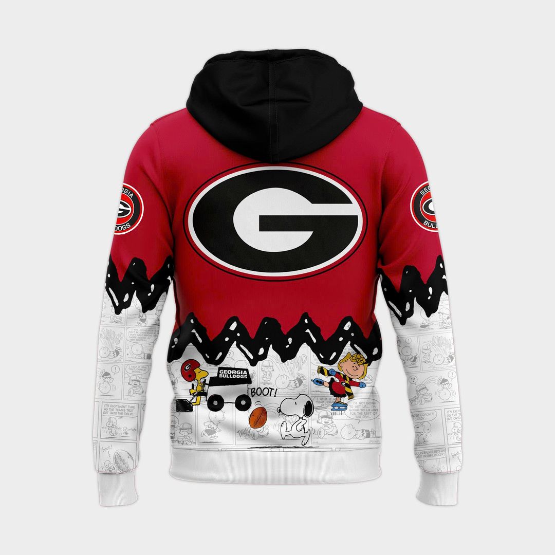 Georgia Bulldogs Peanuts Night 2025 Special Combo Hoodie