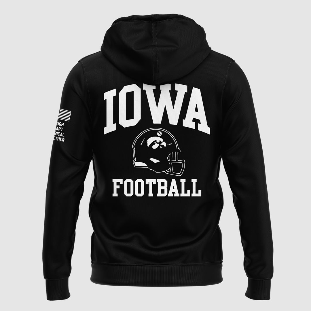 Honoring Coach Raveling Iowa Hawkeyes men's basketball Limited edition Hoodie