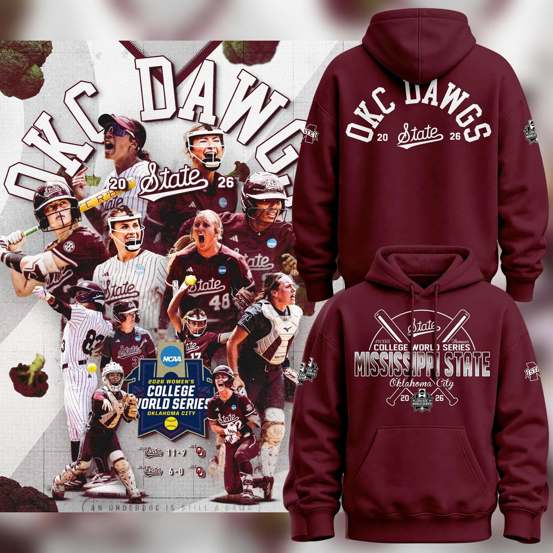 Mississippi State Softball Women’s College World Series Limited edition Hoodie