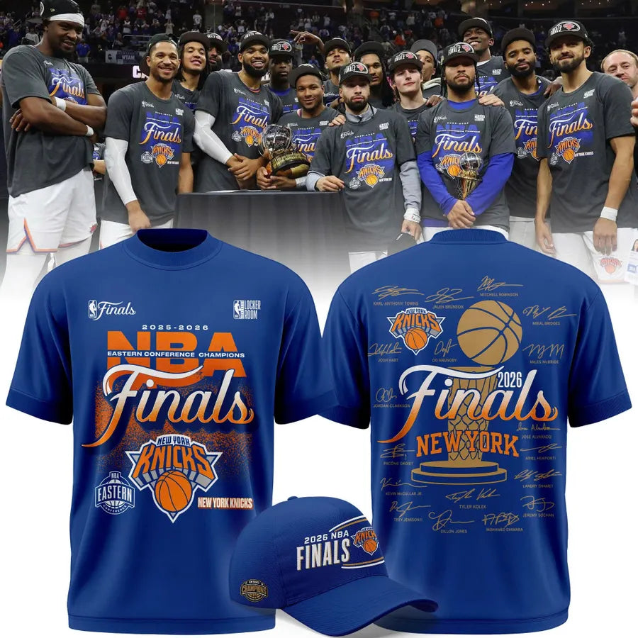 New York Knicks 2026 Eastern Conference Champions T-shirt
