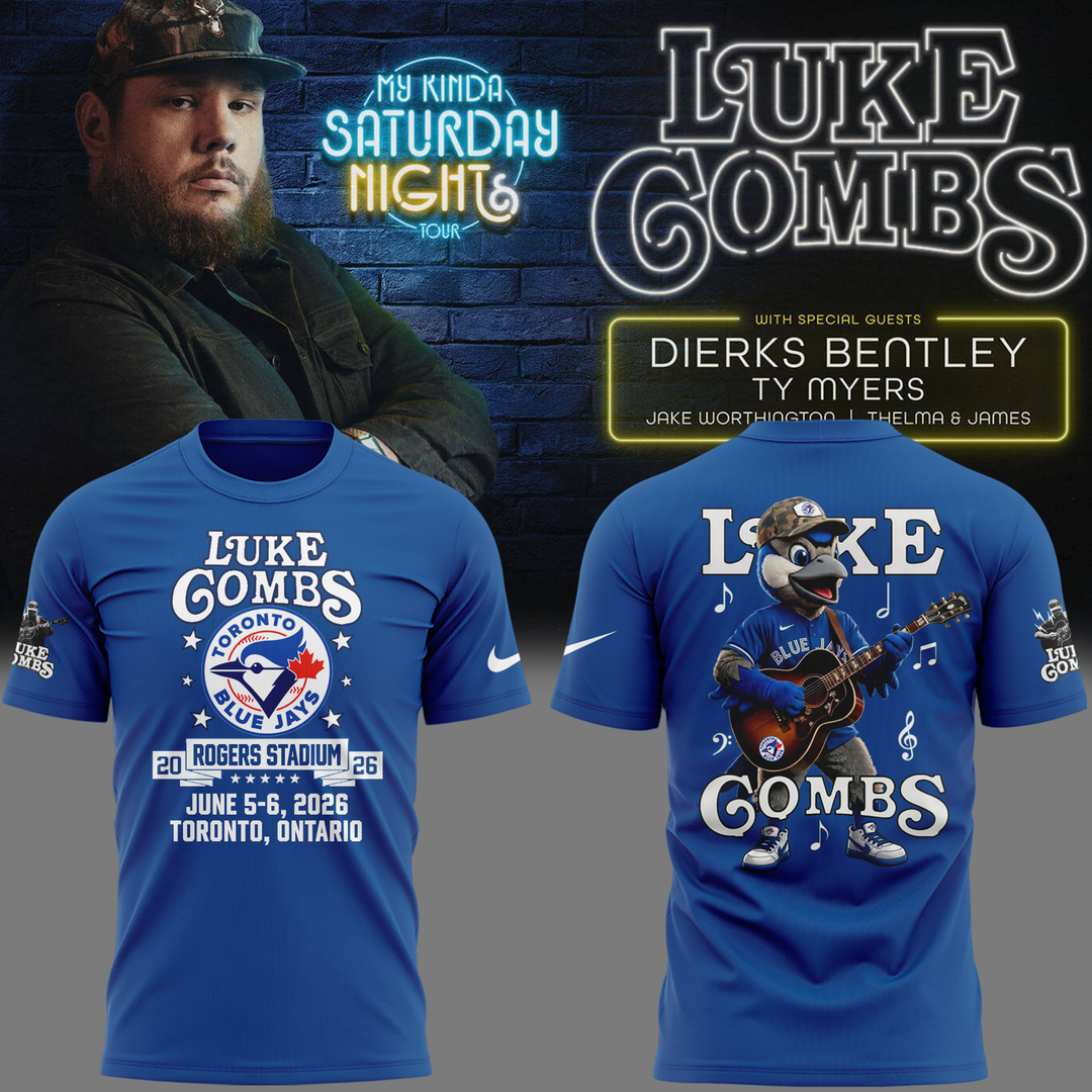 Toronto Blue Jays x LC My Kinda Saturday Night Tour 2026 Limited Edition T-shirt