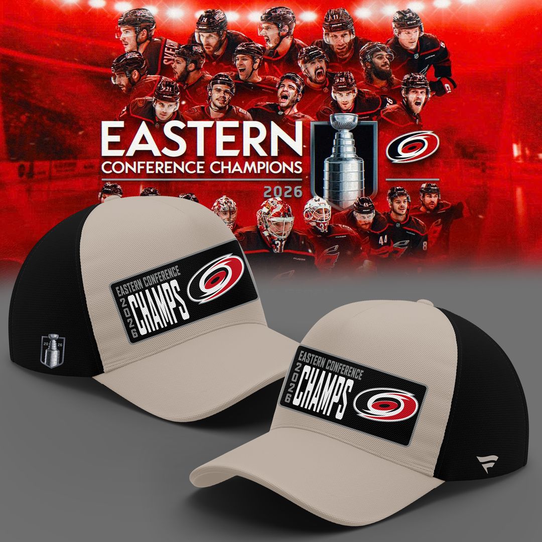 Carolina Hurricanes 2026 NHL Eastern Conference Champions T-Shirt