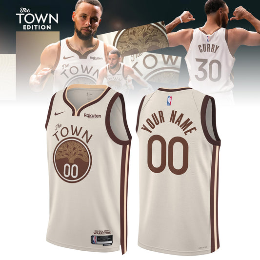 Golden State Warriors Stephen Curry 2025-26 City Edition Jersey