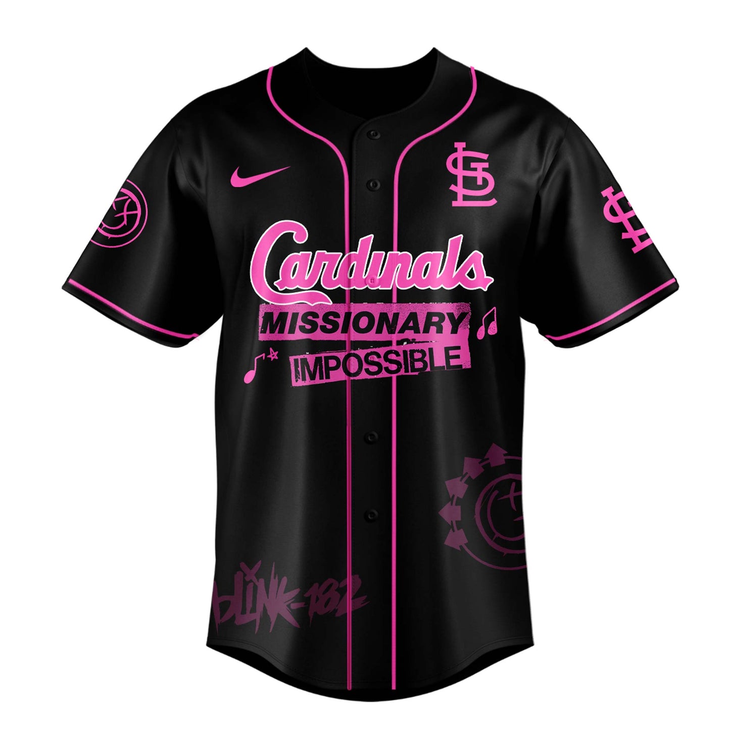 STL x Blink-182 Missionary Impossible Tour 2025 Jersey