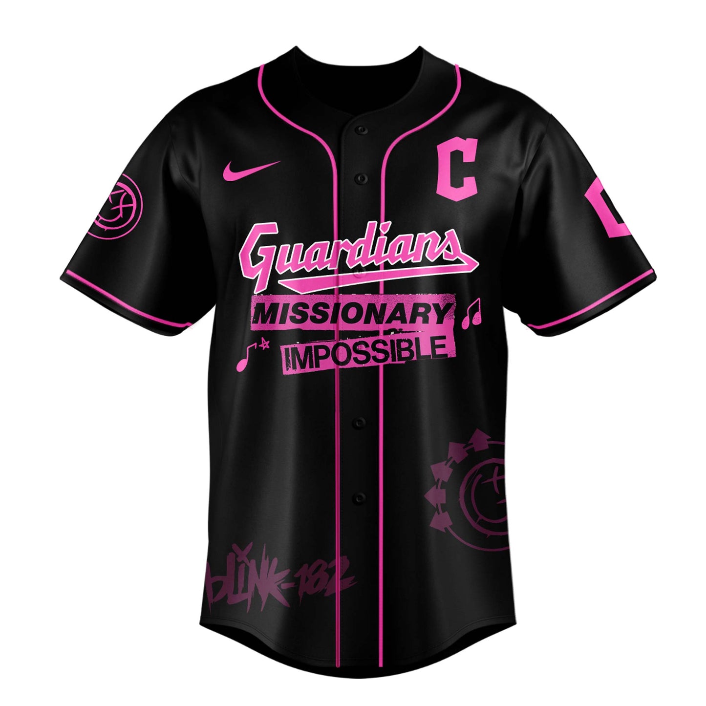 CLE x Blink-182 Missionary Impossible Tour 2025 Jersey