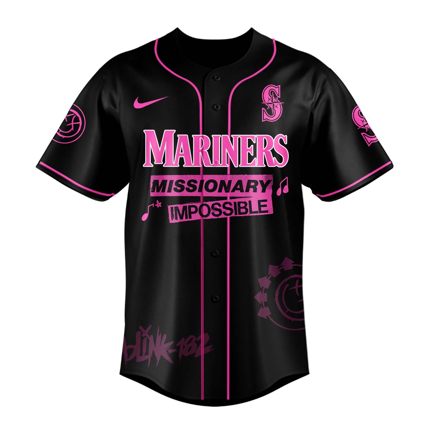 SEA x Blink-182 Missionary Impossible Tour 2025 Jersey